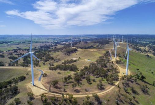 Wind farm offset revegetation brisbane